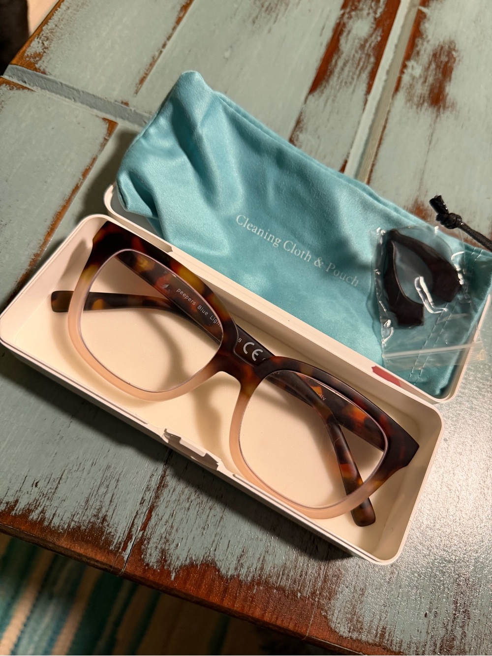 Tortoise Gradient Women's Blue Light Glasses